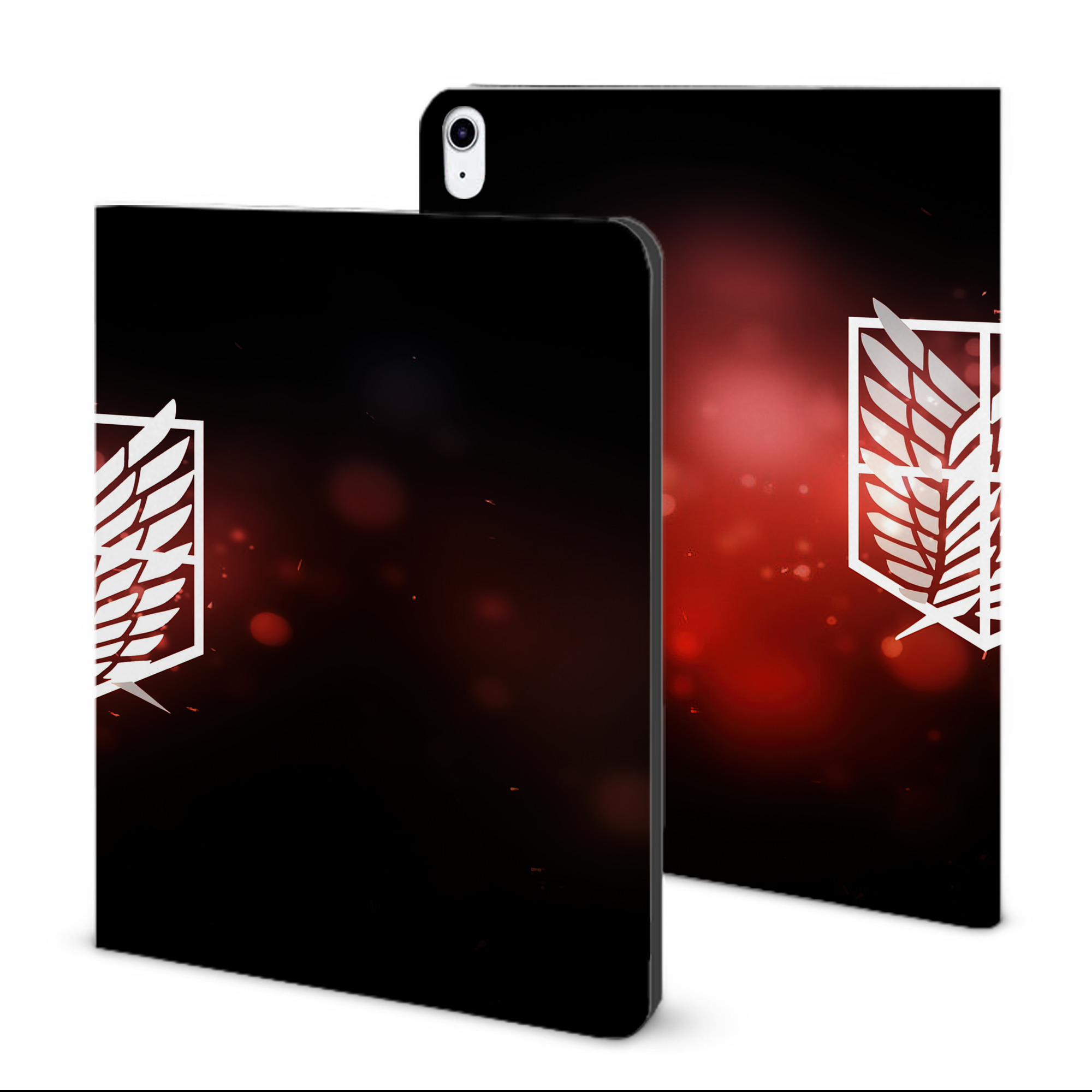 （画像用） 進撃の巨人 Attack on Titan IPad ケース ブック型 PUレザー TPU 耐衝撃 軽量 薄型 ペン収納なし 全面保護 IPad 各モデル対応